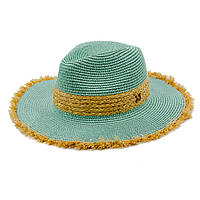 Шляпа федора МИСТИ голубой SumWin 55-58 AG, код: 7571776