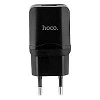 Сетевое зарядное устройство Hoco C22A Micro Черный GT, код: 6685760