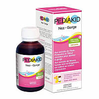 Противопростудное средство для детей Pediakid Nez - Gorge 125 ml Honey and Lemon GT, код: 7803627