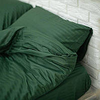 Комплект постельного белья сатин SADA Lux двуспальный темно-зеленый (7587) DH, код: 8260263