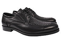 Туфлі чоловічі з натуральної шкіри на низькому ходу Чорні Lido Marinozzi 197-21DT 42 UT, код: 7364411