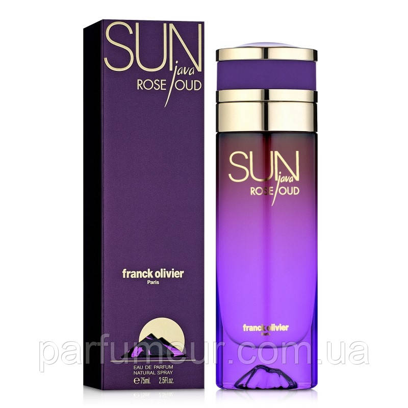 Sun Java Rose Oud Franck Olivier eau de parfum 75 ml, фото 1