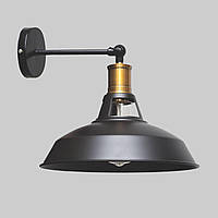 Бра с медным патроном и с 27 см-плафоном Lightled 52-W6857F4-1 BK 270 z114-2024