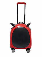 Детский чемодан маленький S ABS-пластик Airtex 961 45,5×34×22,5см 30л Красный DH, код: 8102113