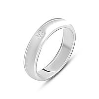 Серебряное кольцо SilverBreeze с фианитами (2138556) 16.5 UL, код: 8026371