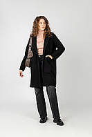 Женское пальто L черный MADAME CIX ЦБ-00233096 z116-2024