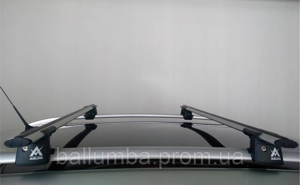 Автобагажник на крышу для AUDI A6 C7; Allroad, Kombi 2012-2018 Aguri Runner Silver BM, код: 8075300 - фото 4 - id-p2168881746