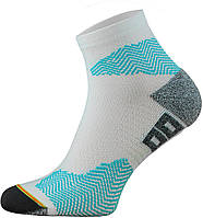 Шкарпетки Comodo RUN1 Бірюзовий Білий (COMO-RUN-1-04-3538) DH, код: 5575065