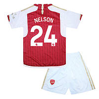 Детская футбольная форма NELSON 24 Арсенал 2023-2024 Adidas Home 135-145 см (set3394_118041)