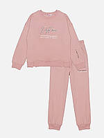 Костюм с брюками для девочки 140 пудровый Viollen Girl kids ЦБ-00230132 z117-2024