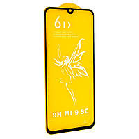 Защитное стекло Mirror 6D Glass 9H для Xiaomi Mi 9 SE Чёрный IN, код: 6684896
