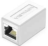 З'єднувач витої пари Vention Cat.6 FTP Keystone Jack Coupler 5 Pack White, фото 2