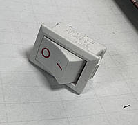 Переключатель KCD1-101, малый, белый 2х контактный