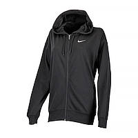 Женская Толстовка Nike W NSW JRSY OS FZ HOODIE Черный L (7dDM6415-010 L) z114-2024