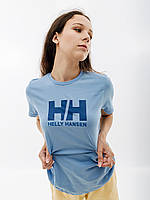 Женская Футболка HELLY HANSEN W HH LOGO T-SHIRT Голубой XS (7d34112-627 XS) z113-2024