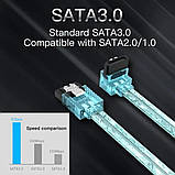 Кабель Vention SATA3.0 Cable 0.5M Blue (KDDSD), фото 3