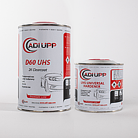 ADI UPP Автомобільний Лак D60 UHS (комплект 0,9л + 0,45л) Затверджувач D60 UHS / Made in Italy