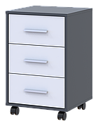 Тумба Doros Т3 Антрацит/Білий 43х42х66.4