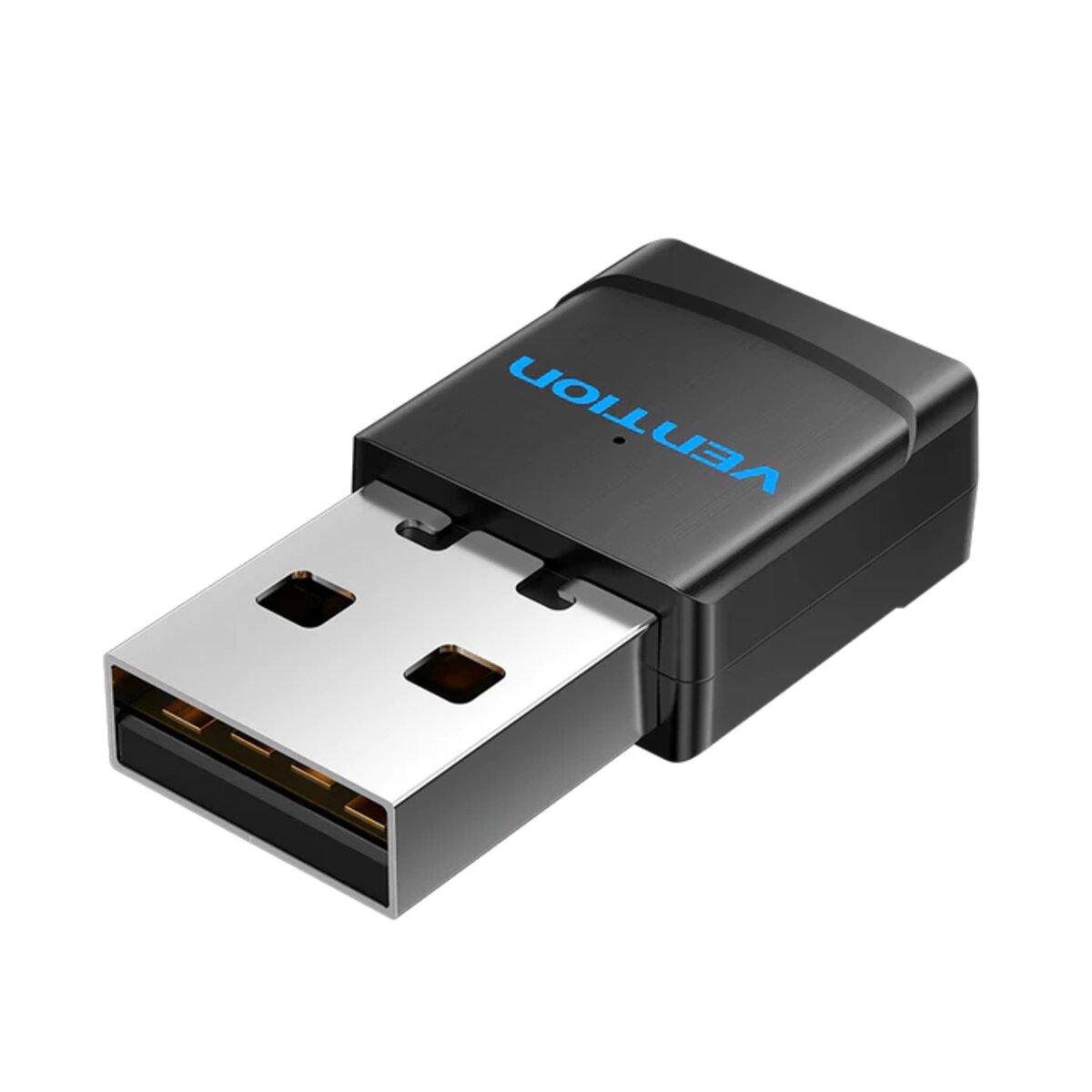 Адаптер  Vention USB Wi-Fi Dual Band Adapter 2.4G/5G Black (KDSB0)