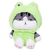 Мягкая игрушка Кот Император в костюмчике зеленый MIC (K15323) UP, код: 8289345