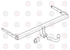 Фаркоп Seat Toledo (sedan 2012-)(Фаркоп Сеат Толедо)VasTol