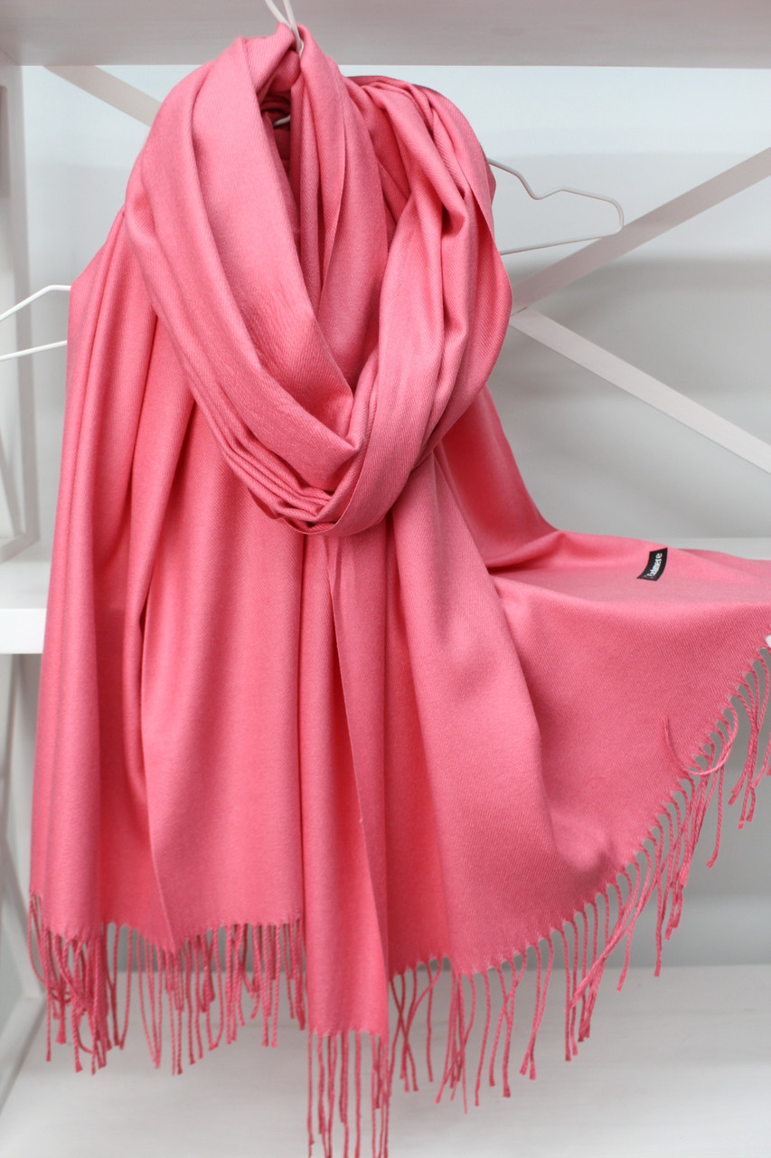Кашеміровий однотонний шарф 104040, фото 1