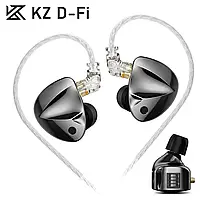 Наушники проводные динамические KZ D-FI Mic с системой переключателей Original