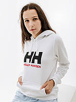 Женское Худи HELLY HANSEN W HH LOGO HOODIE Белый XS (7d33978-001 XS) z114-2024