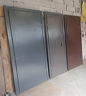 Двери входные металлические "Однолистовая антрацит" 700*1850 мм/ двери в подвал гараж кладовую нестандарт