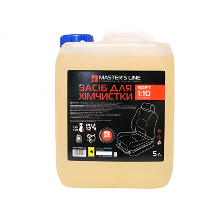 Засіб для хімчистки салону Textile Сleaner Soft 1:10 5 л, фото 1