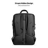 Рюкзак Tomtoc Navigator-T71 Laptop Backpack Black 15.6 Inch/18L (T71M1D1), фото 4