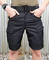 Тактические шорты рип-стоп STURM черные