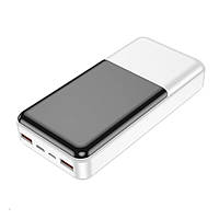 Зовнішній акумулятор HOCO J108A Universe 22.5W fully compatible power bank(20000mAh) White