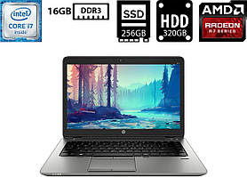 Ноутбук HP EliteBook 840 G2/14"IPS(1920x1080)/Intel Core i7-5600U 2.60GHz/16GB DDR3/SSD+HDD/AMD Radeon R7 M260X (1GB GDDR5)