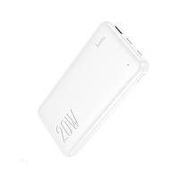 Зовнішній акумулятор HOCO J87 Tacker PD20W+QC3.0 power bank(10000mAh) White