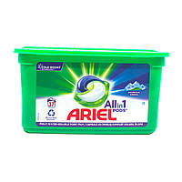 Гель-капсулы для стирки Ariel All in 1 Горная свежесть 37 шт