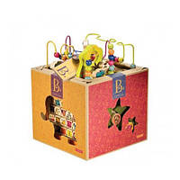 Развивающая деревянная игрушка Зоо-куб Battat OL29627 UP, код: 7424902