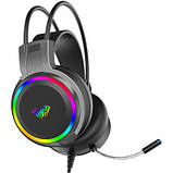 Promo Ціна! Навушники Aula S608 Wired Gaming Headset 3.5mm*2 + USB Black (6948391235509) - тільки на ZaGrosh.com.ua, фото 3
