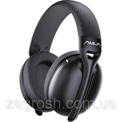 Promo Ціна! Навушники Aula S6 - 3 in 1 Wired/2.4G Wireless/Bluetooth Black (6948391235554) - тільки на ZaGrosh.com.ua, фото 1