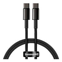 USB кабель Baseus CATWJ-A01 Tungsten, Type-C, 2.0 м., Черный