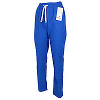 Штаны вискозно-хлопковые женские с карманами Kenalin (No.510-2B, синие)