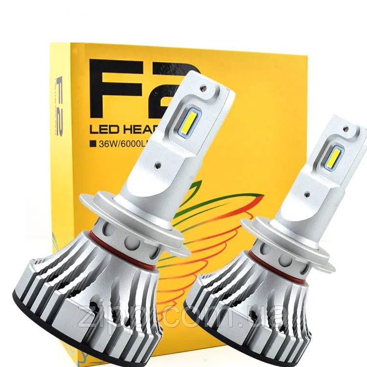 LED лампи автомобільні для фар F2 H11 Solar, фото 1