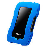 PHD External 2.5'' ADATA USB 3.1 DashDrive Durable HD330 1TB Blue, фото 4
