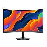 Монітор KOORUI 27 Curved VA/1800R Black FHD 75HZ (27N5C), фото 2