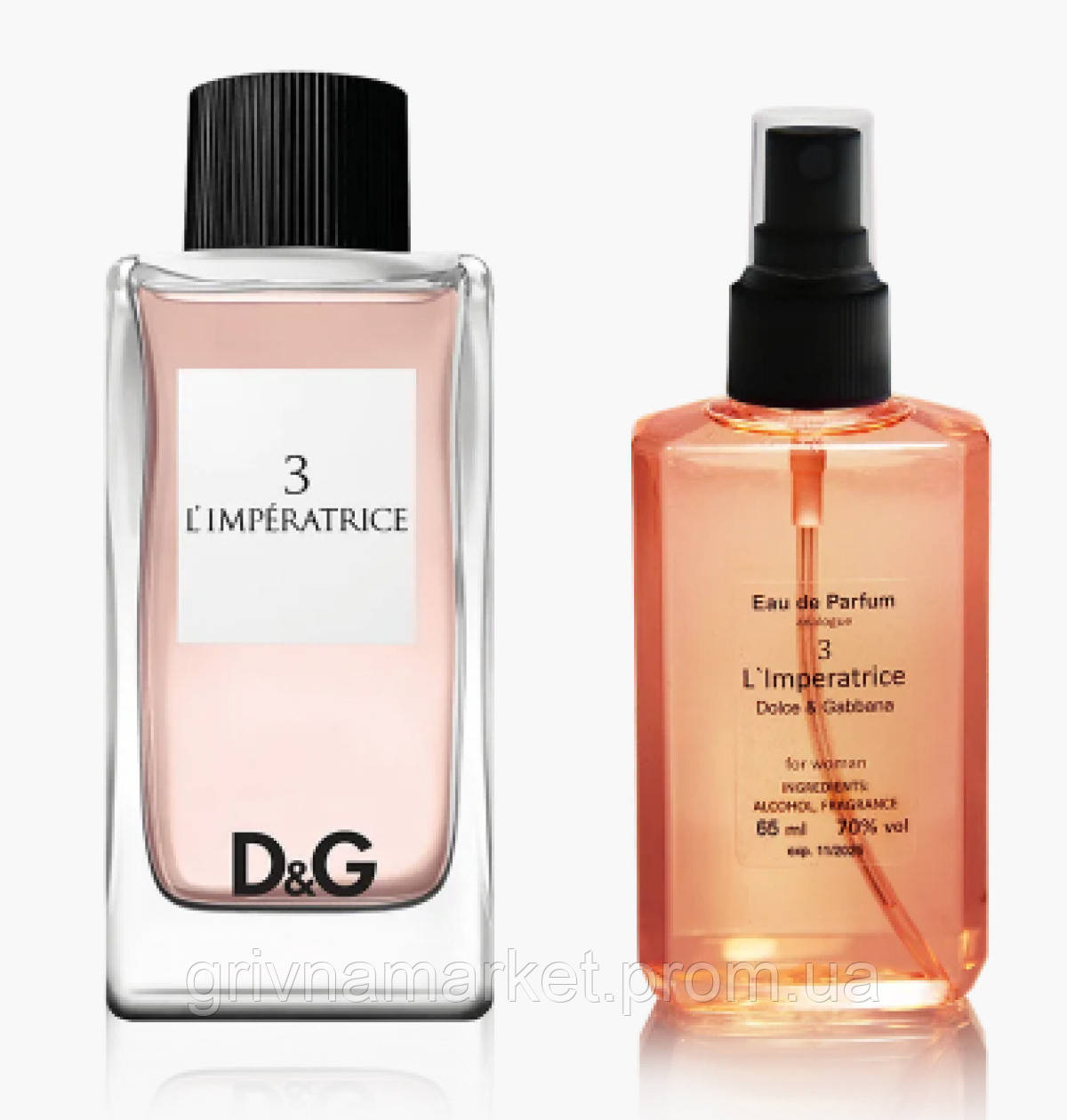 Парфуми DolceGabbana 3 L'Imperatrice — Parfum Analogue 65ml GM, код: 8331545