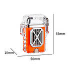 Електронна запальничка імпульсного типу в вологозахисному корпусі LG-750, фото 2