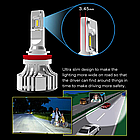 LED лампи автомобільні для фар F2 H4 Solar, фото 4