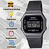 Годинник чорний оригінальний чоловічий Casio A168WEMB-1B оригінал, електронний ручний годинник чоловічий касіо з підсвічуванням, фото 2