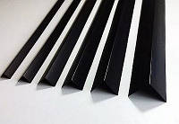Алюминиевый профиль п-образный алюминиевый профиль (швеллер) 15х15х1,5 черный матовый РАЛ 9005 DE
