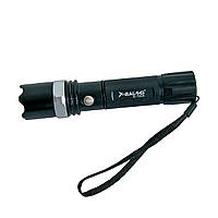 Мощный ручной фонарик Bailong 1000W BL-T8626 Черный, аккумуляторный светодиодный фонарик (ST)